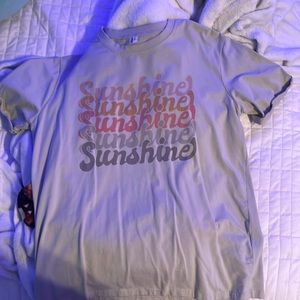 green sunshine shirt